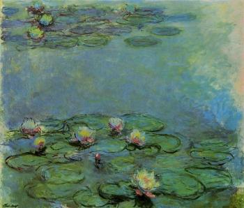 Claude Oscar Monet : Water Lilies XXXVIII